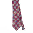 Front Front Detail of Vintage Geometric Patterned Tie