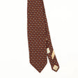 Front Front Detail of Vintage 1990's Joseph Aboud Geometric Patterned Tie