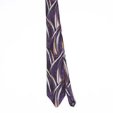 Front Front of Vintage 1990's Abstract Patterned Tie