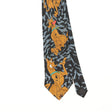 Front Front Detail of Vintage 1990's Scooby Doo Cartoon Patterned Tie