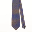 Front Detail of Vintage 1990's Tie Rack Angelo Bosani Geometric Patterned Tie