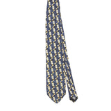 Front Front of Vintage 1990's Puritan Geometric Patterned Tie
