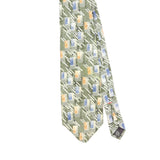 Front Front Detail of Vintage 1990's J.T. Beckett Geometric Patterned Tie