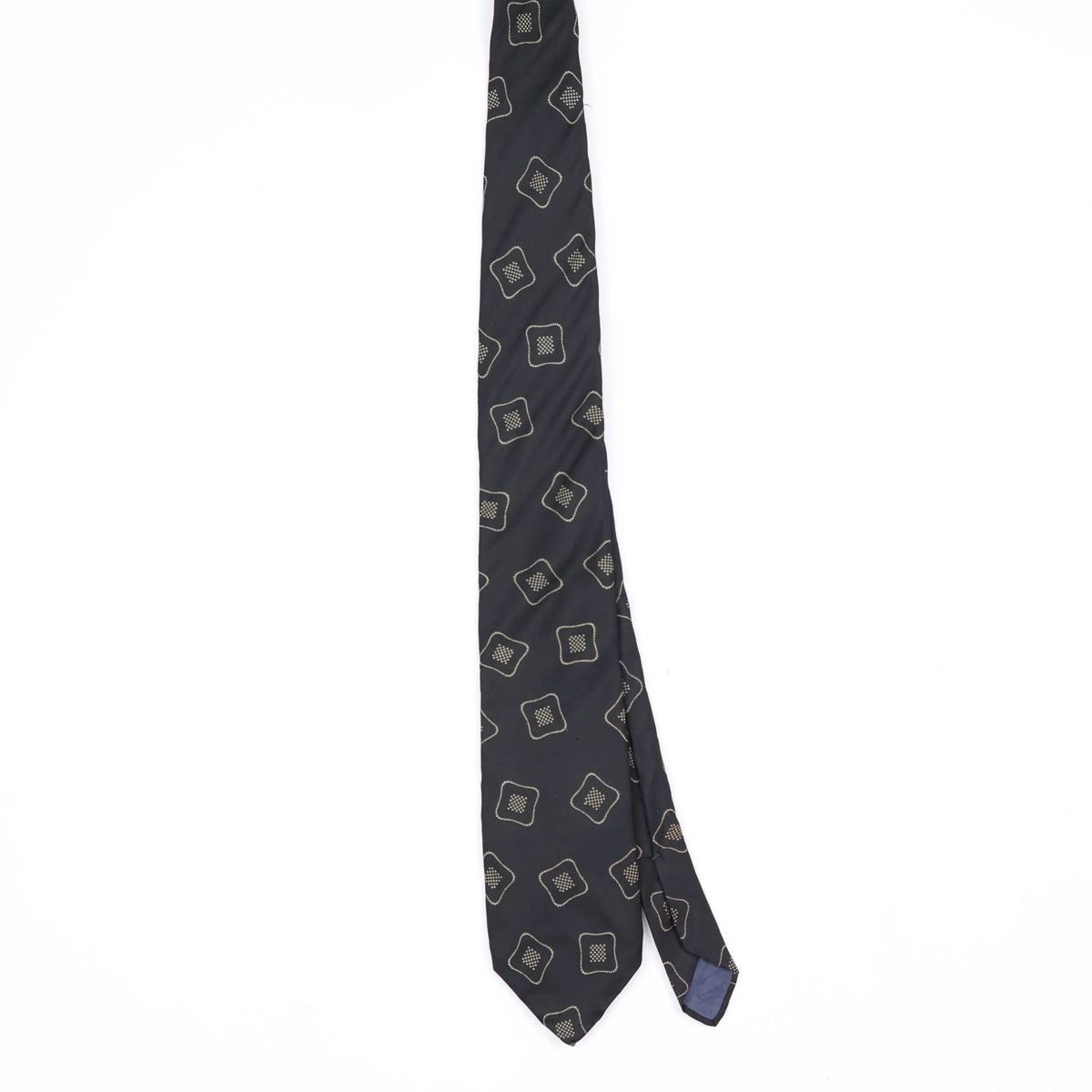 Front Front of Vintage 1990's Geometric Patterned Tie
