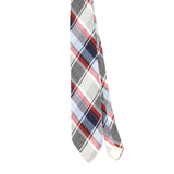 Front Front of Vintage 1970's Check Patterned Tie