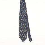 Front of Vintage 1990's Zylos Geometric Patterned Tie