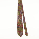 Front of Vintage 1990's Art Floral Patterned Tie