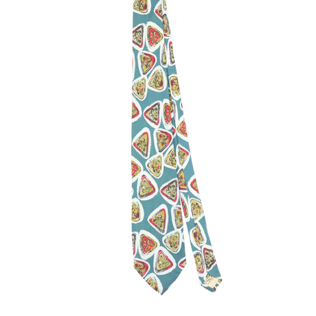 Front Front of Vintage 1990's Geometric Patterned Tie