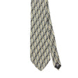 Front Detail of Vintage 1990's Geoffrey Beene Geometric Patterned Tie
