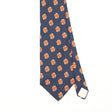 Front Front Detail of Vintage 1980's Nina Ricci Geometric Patterned Tie