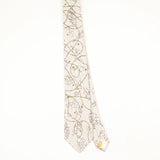 Front Front of Vintage 1990's Abstract Patterned Tie