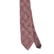 Front Front Detail of Vintage 1990's Plaids & Checks Patterned Tie