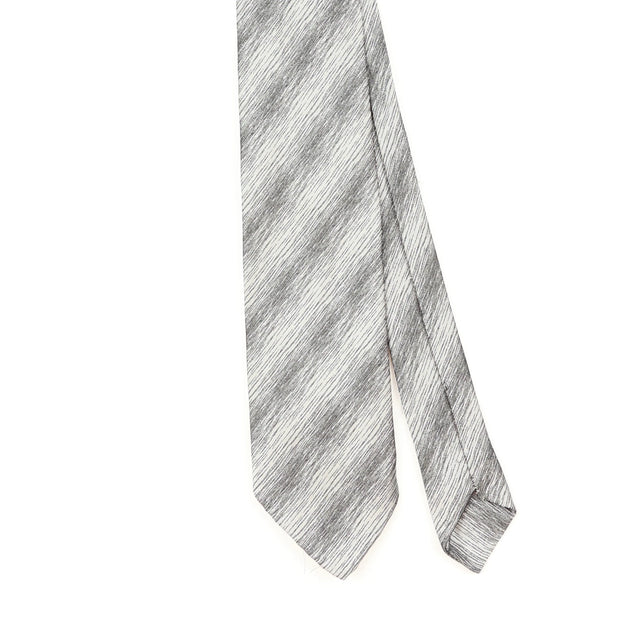 Front Detail of Vintage 1980's Wembley Abstract Patterned Tie