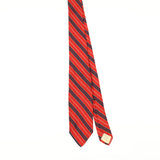 Front of Vintage 1980's Brooks Brothers Striped Patterned Tie