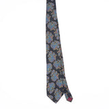 Front Front of Vintage 1990's Bert Pulitzer Paisley Patterned Tie