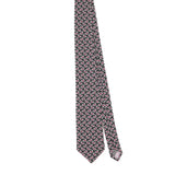 Front Front of Vintage 1990's Tie Rack Charleston Paisley Patterned Tie
