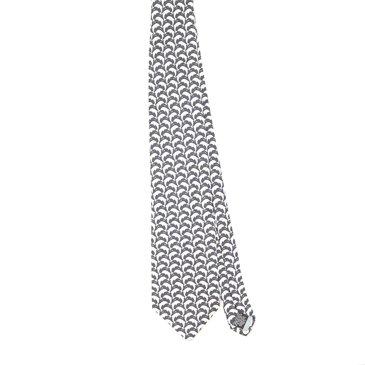 Front Front of Vintage 1990's Tie Rack Beaufort Geometric Patterned Tie