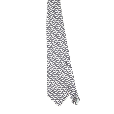 Front Front of Vintage 1990's Tie Rack Beaufort Geometric Patterned Tie