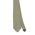 Front Front Detail of Vintage 1990's Brooks Brothers Striped Patterned Tie