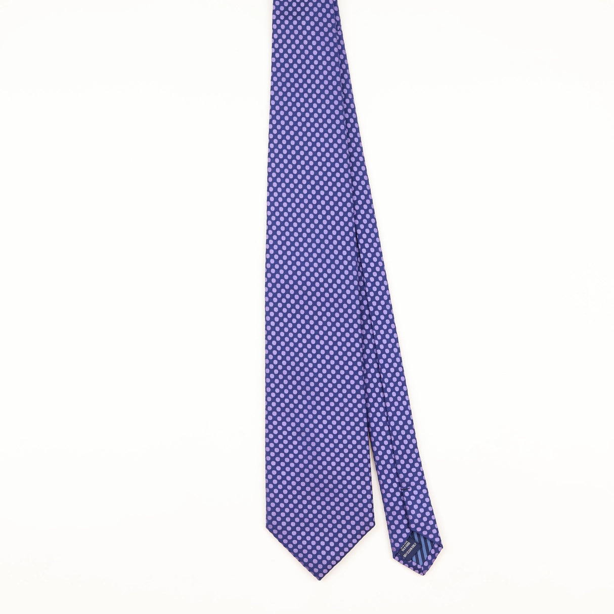 Front of Vintage Charles Tyrwhitt Polka Dot Patterned Tie