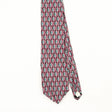 Front Front Detail of Vintage 1990's Harvé Benard Geometric Patterned Tie