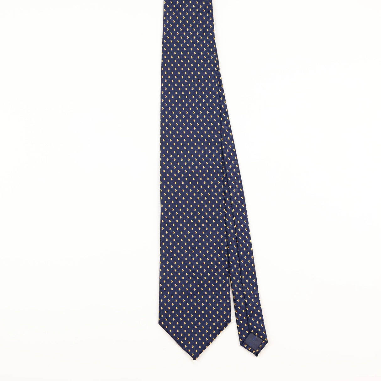 Front of Vintage 1990's Giorgio Armani Geometric Patterned Tie