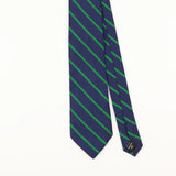 Front Detail of Vintage Jos. A. Bank Striped Patterned Tie
