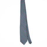Front Front of Vintage 1990's Robert Talbott Foulard Paisley Patterned Tie