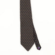 Front Front Detail of Vintage Nautica Geometric Patterned Tie