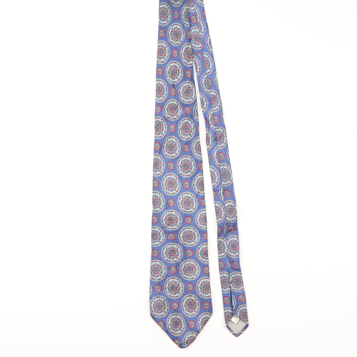 Front of Vintage Stafford Geometric Patterned Tie