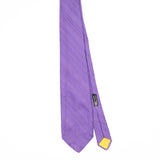 Front Front of Vintage 1980's Striped Patterned Tie