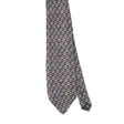 Front Front Detail of Vintage 1990's Van Heusen Foulard Geometric Patterned Tie