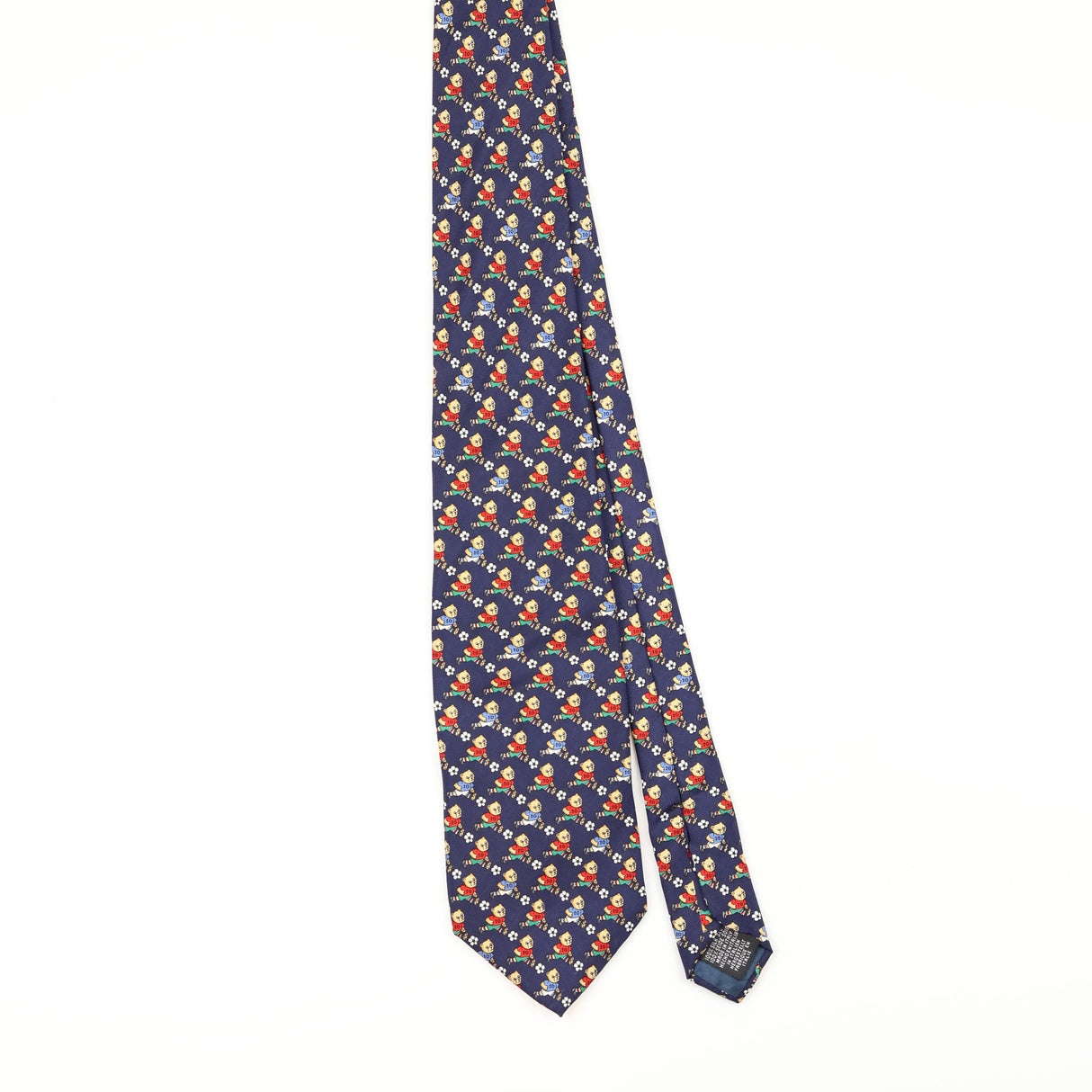 Front of Vintage 1990's Tie Rack Beaufort Geometric Patterned Tie