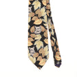 Front Detail of Vintage 1990's Max Raab Wolf Animal Print Patterned Tie