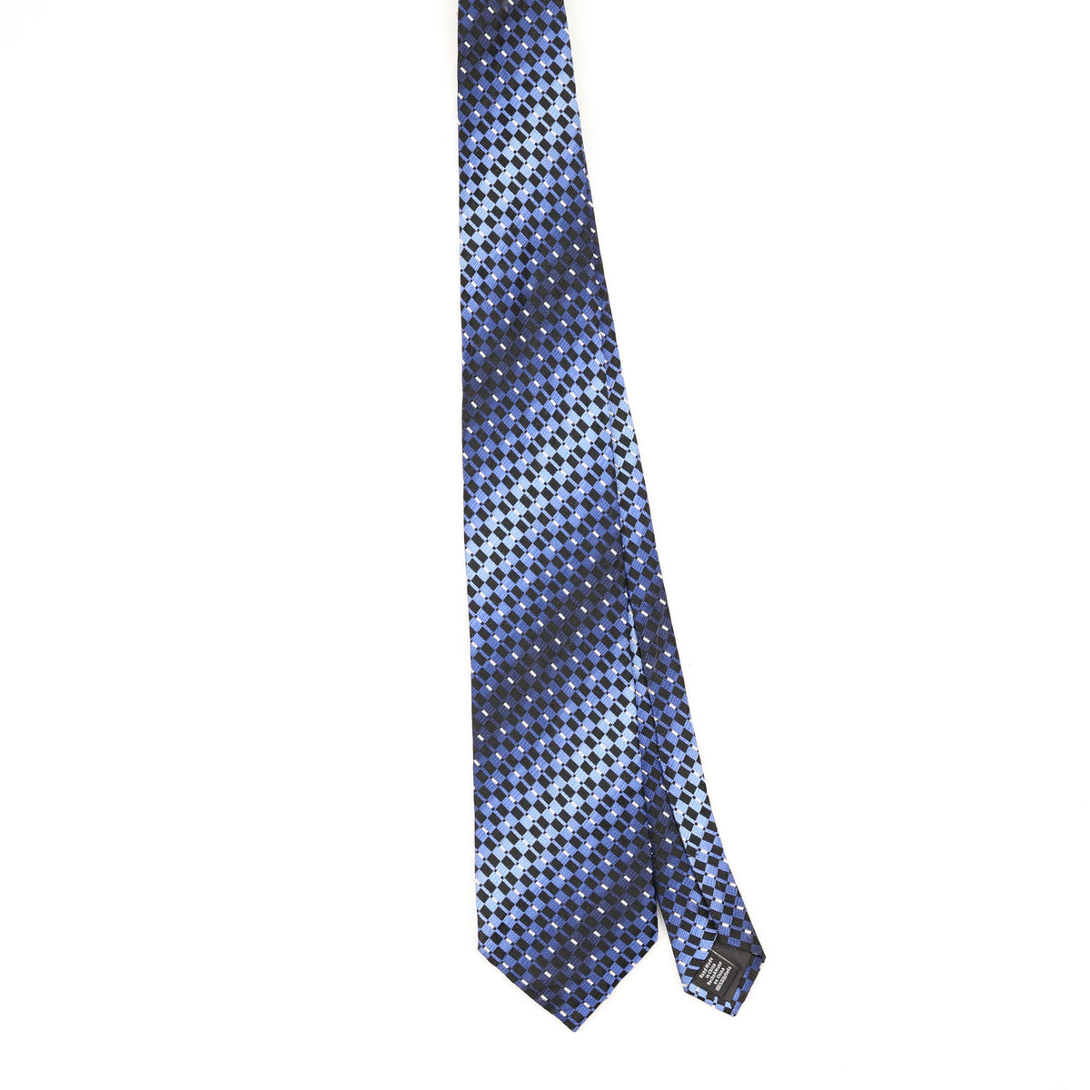 Front Front of Vintage Van Heusen Geometric Patterned Tie