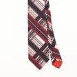 Front Detail of Vintage 1980's Wembley Geometric Patterned Tie