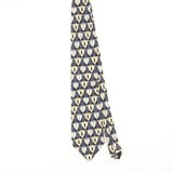 Front of Vintage 1990's Zylos Geometric Patterned Tie