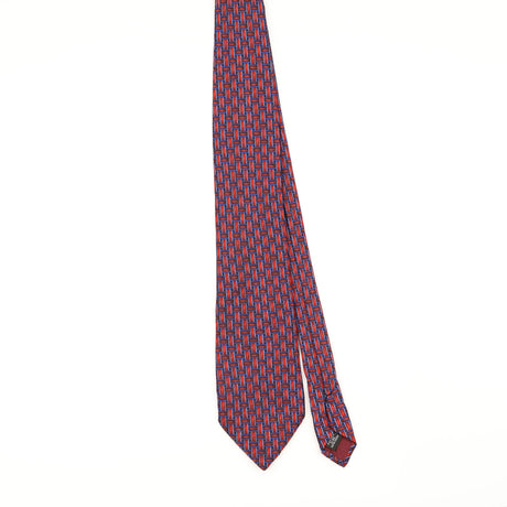Front of Vintage 1990's Jonelle Geometric Patterned Tie