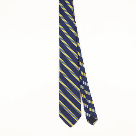 Front of Vintage 1990's Brooks Brothers Striped Patterned Tie
