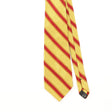 Front Detail of Vintage 1990's Jos. A. Bank Striped Patterned Tie