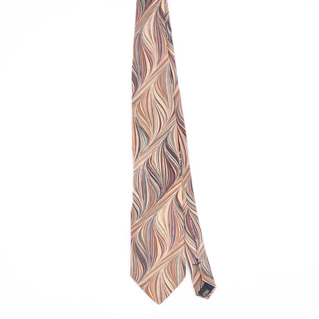 Front Front of Vintage 1990's Abstract Patterned Tie