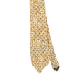 Front Front Detail of Vintage 1990's Geometric Patterned Tie