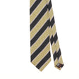 Front Detail of Vintage 1990's Lanvin Striped Patterned Tie