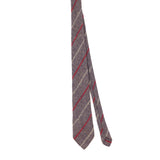 Front of Vintage 1990's Striped Patterned Tie