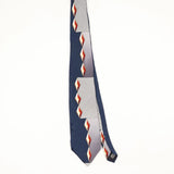 Front Front of Vintage 1990's Evan Picone Geometric Patterned Tie