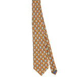 Front of Vintage 1990's Geometric Patterned Tie