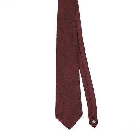 Front of Vintage 1990's Dkny Polka Dot Patterned Tie