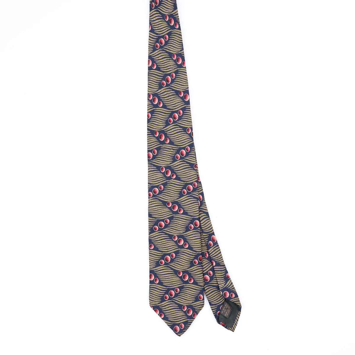 Front Front of Vintage 1990's Abstract Patterned Tie