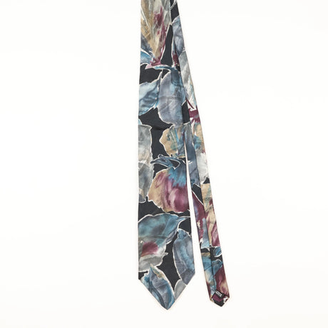Front of Vintage 1990's Don Loper Abstract Patterned Tie