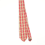 Front Front of Vintage 1990's Tie Rack Royal Academy Of Arts Geometric Patterned Tie